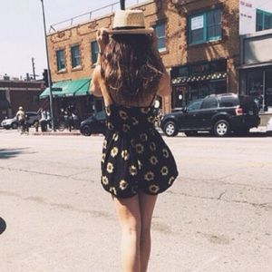 LF sunflower playsuit/romper