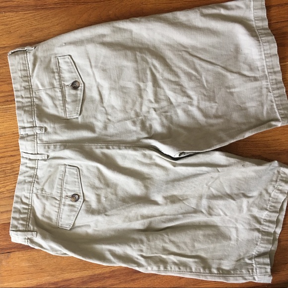 Merona Khaki Shorts - Picture 3 of 3