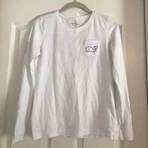 White long sleeve vineyard vines