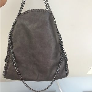 Steve madden grey tote bag