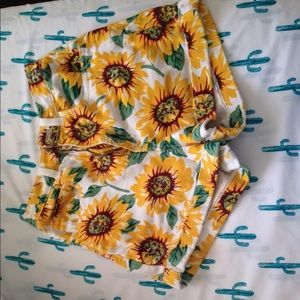 American apparel sunflower shorts