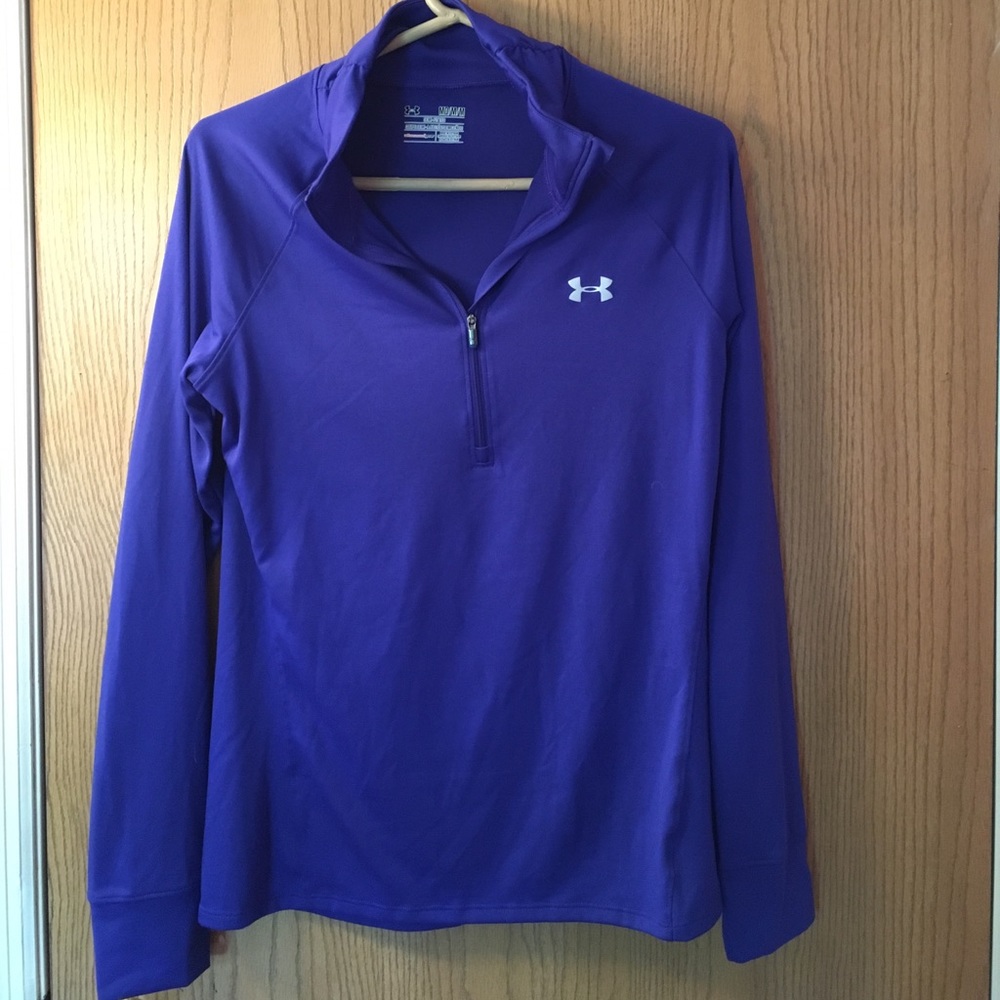 Under Armour Long sleeve workout shirt with zipper
