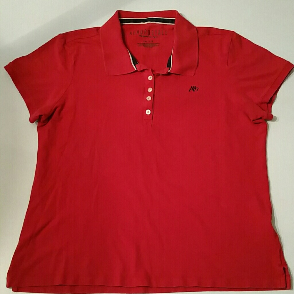 Girls Aeropostale golf shirt
