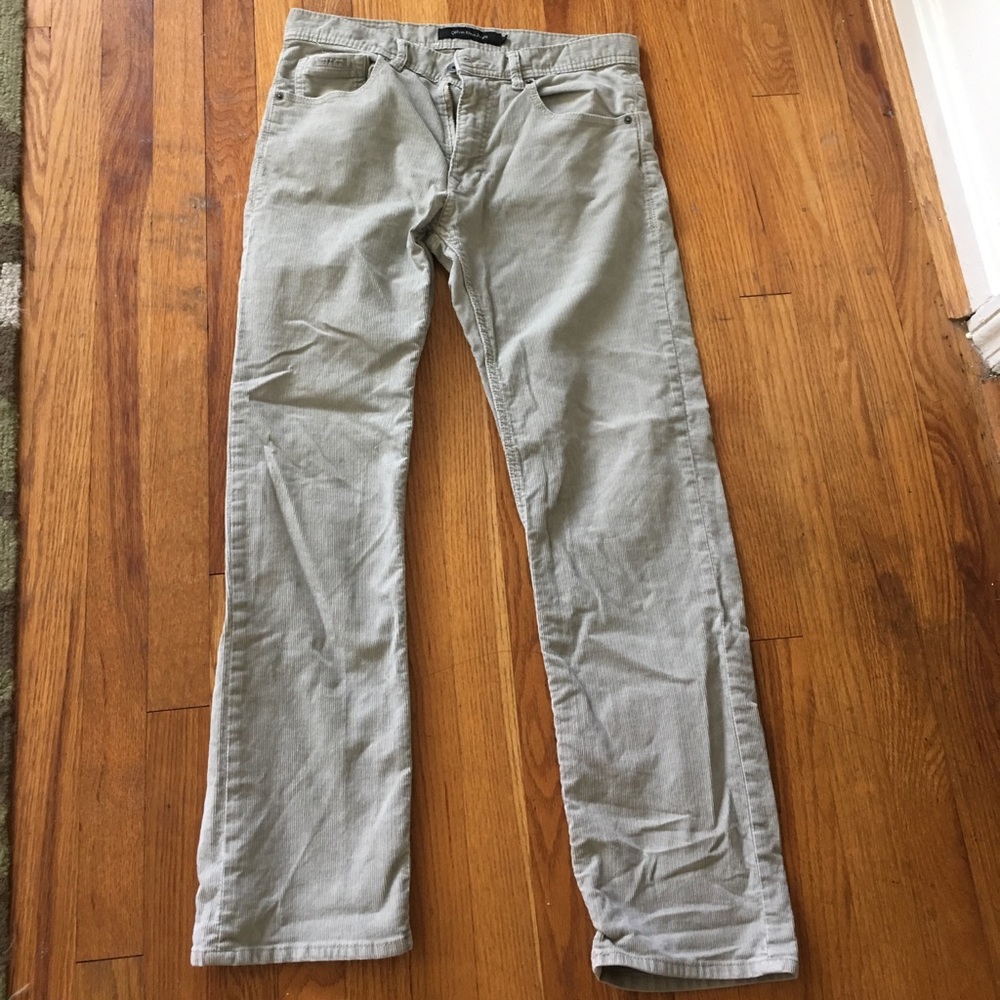 Calvin Klein Khaki Corduroy Pants