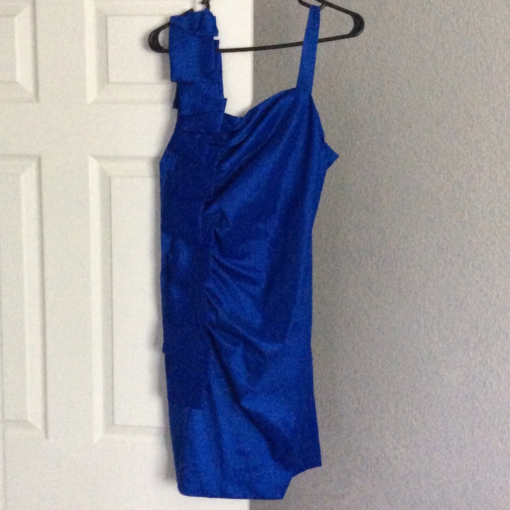 Dark Blue Cocktail Dress
