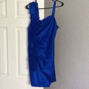 Dark Blue Cocktail Dress