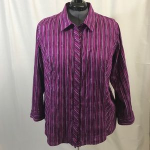 Women's Plus Size Buttondown Top