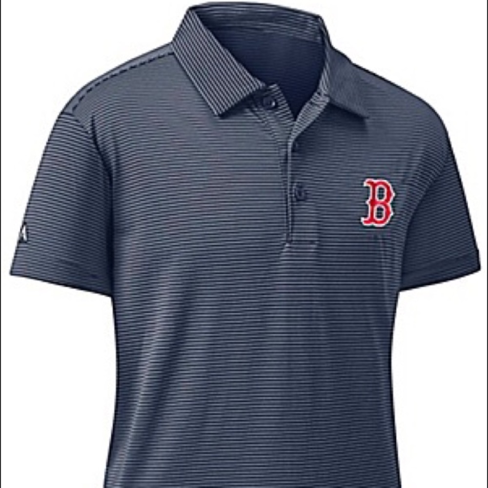 MLB Polo Shirt Boston Red Sox Large