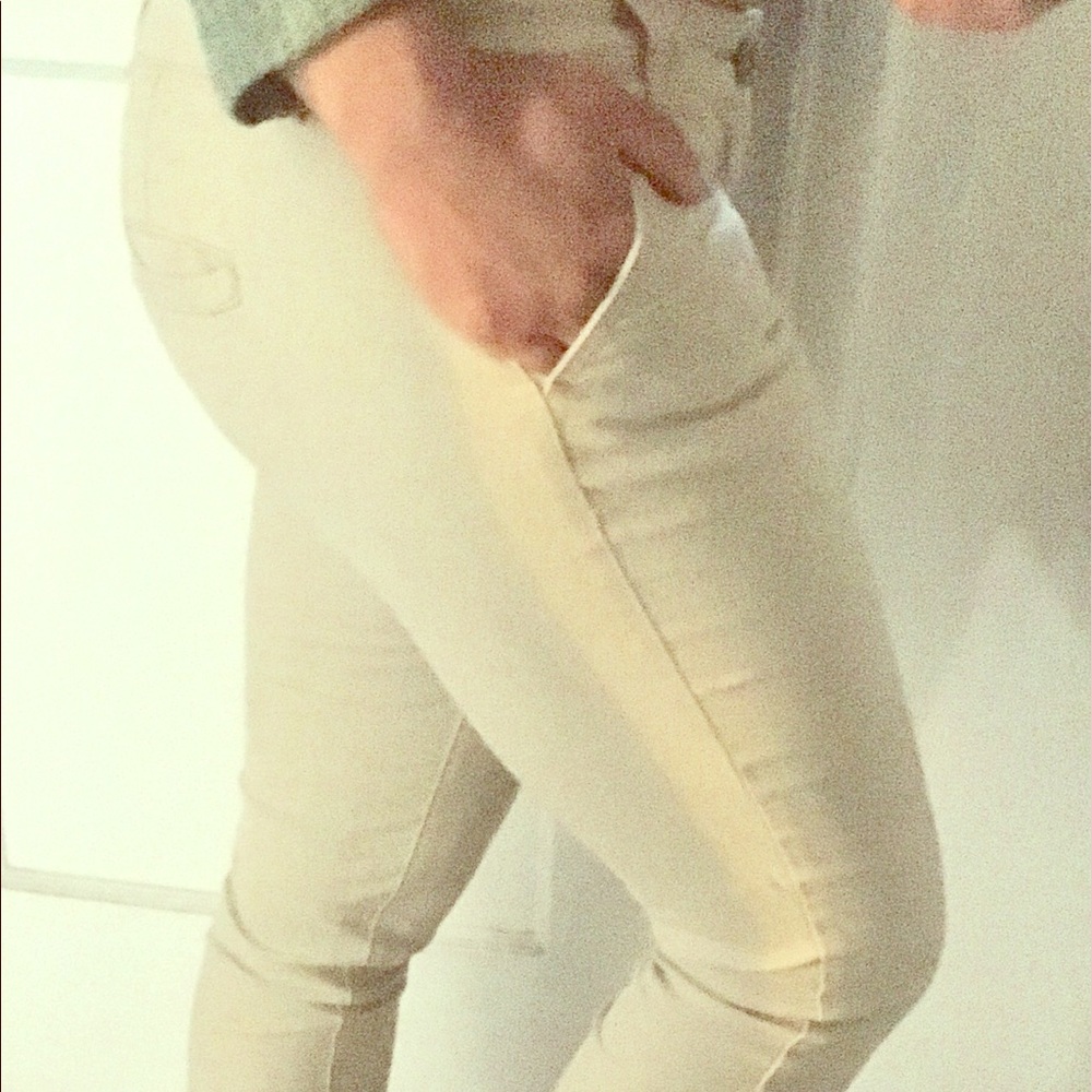 Khaki Straight Leg