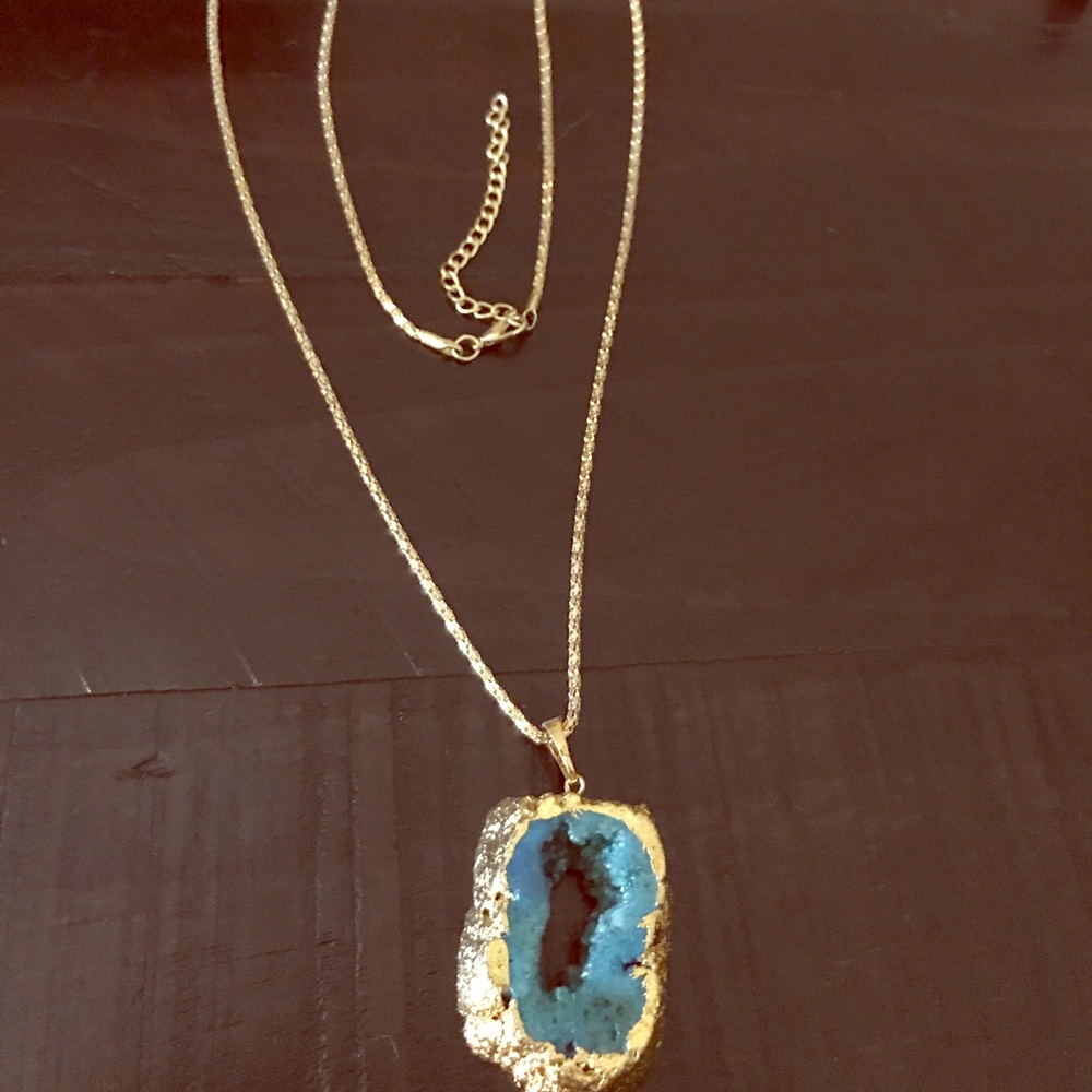 Rock long necklace!