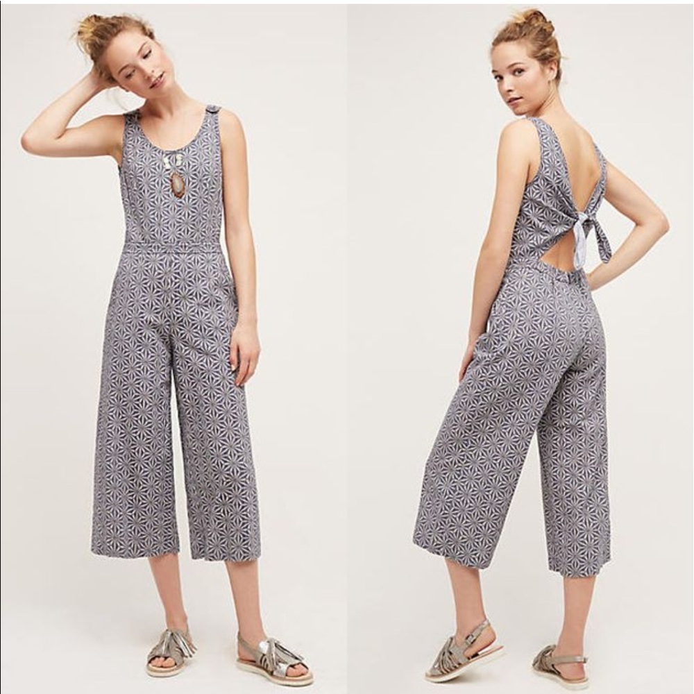 Anthropologie Elevenses Jumpsuit