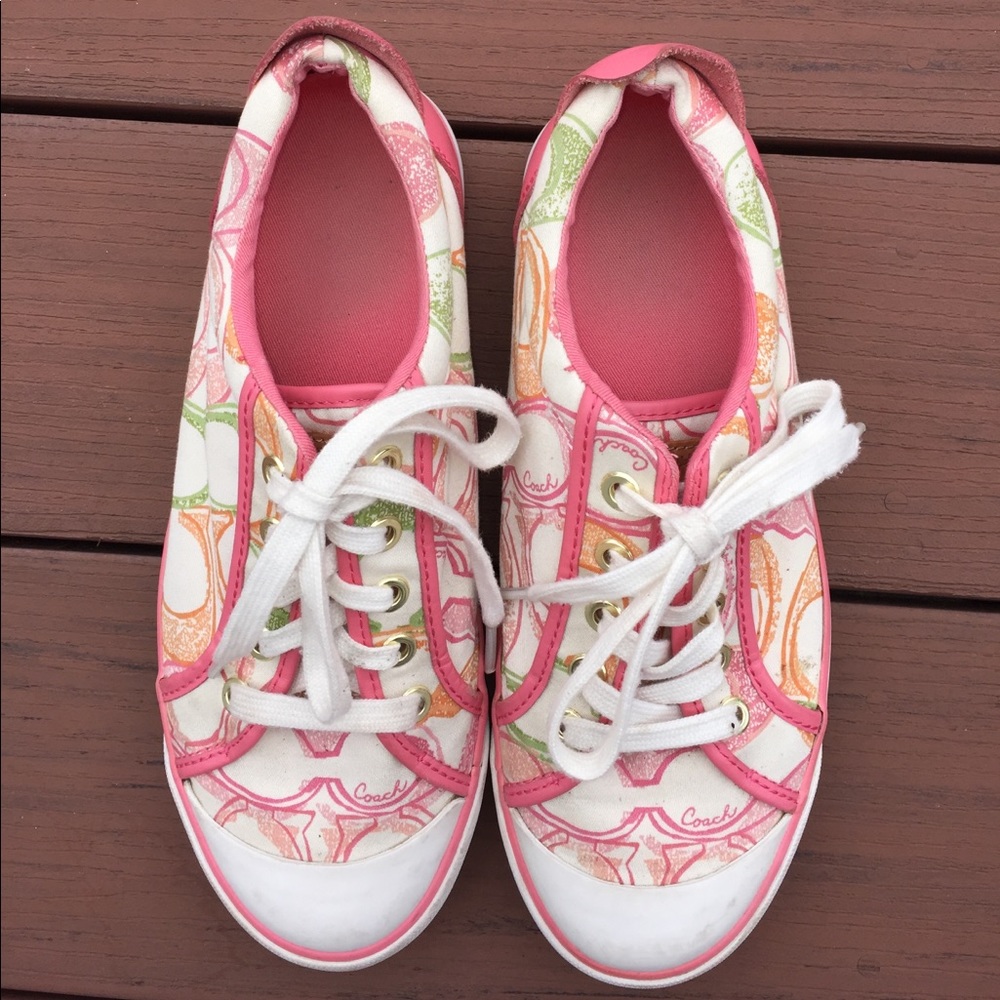 Coach Barrett Sneakers! 8.5 women's BEST OFFER
