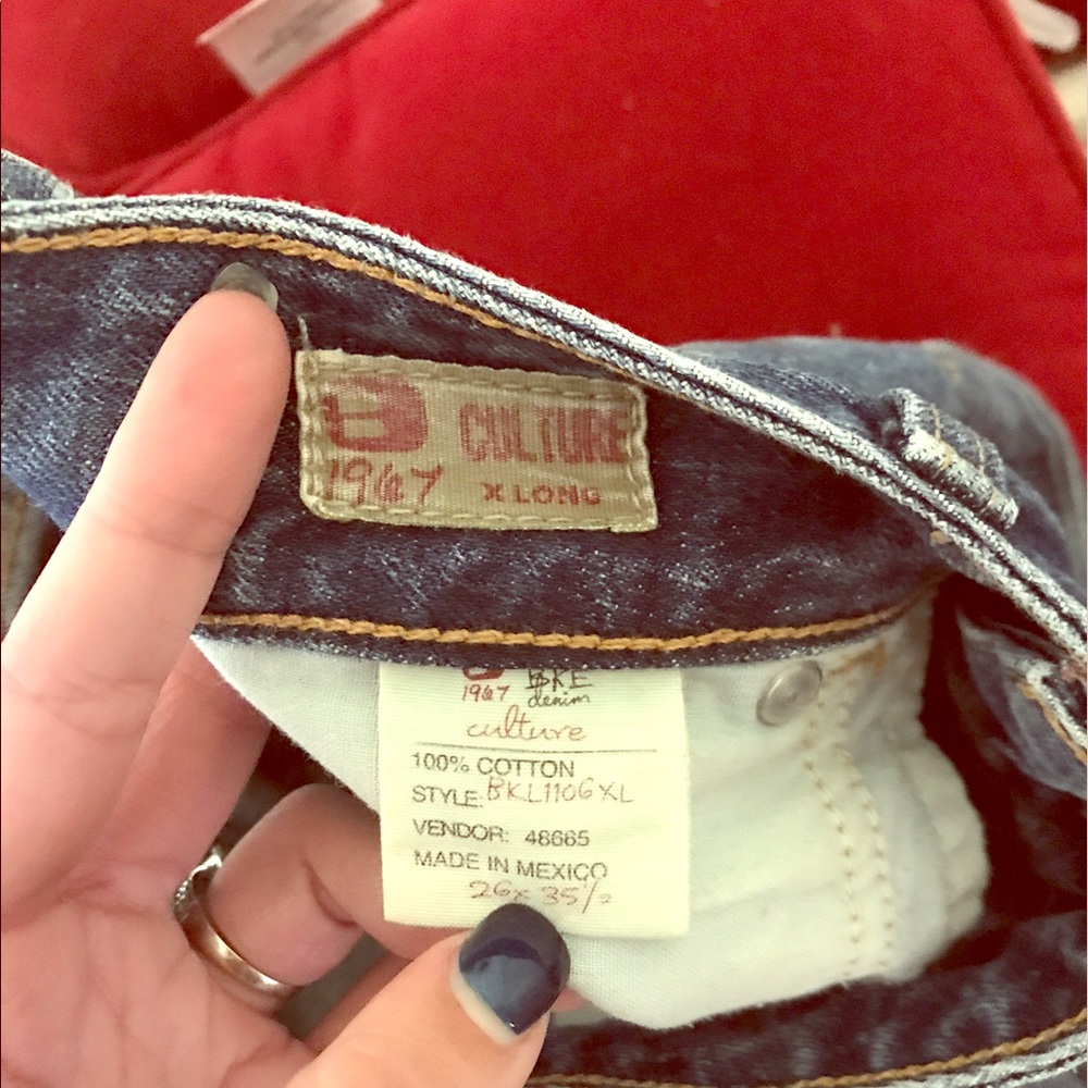 BKE vintage looking flare jeans