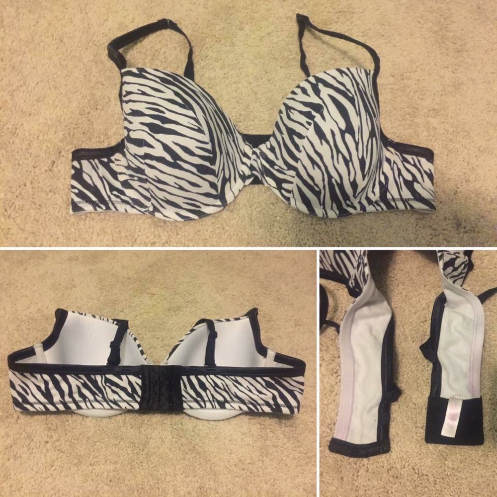 Lane Bryant/Cacique Zebra Bra size 42C