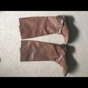 Lucky Brand below the knee leather boots