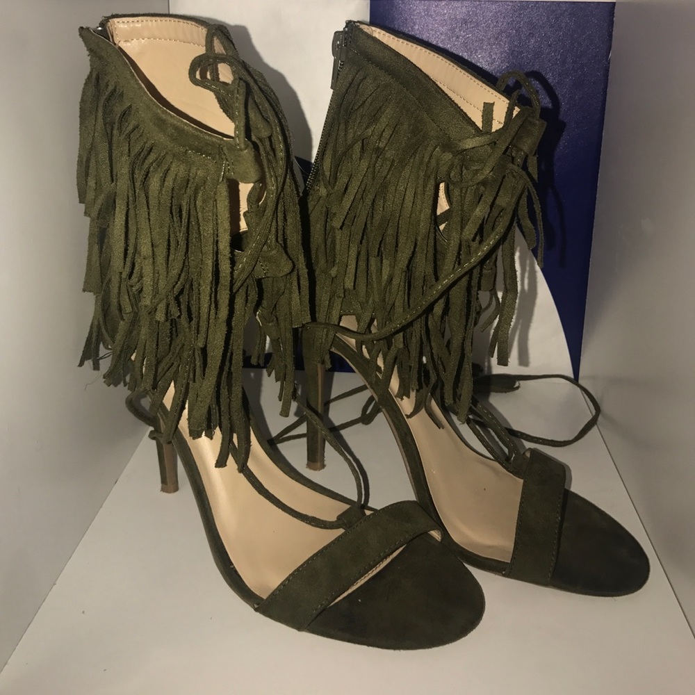 Green heels