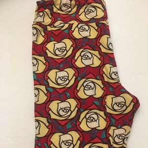 Original "Disney Rose" TC Lularoe Leggings
