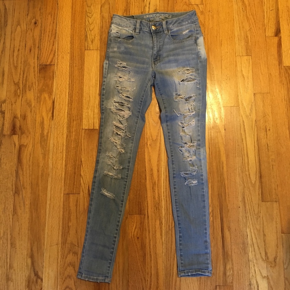 AEO Hi-rise jeggings size 2 regular