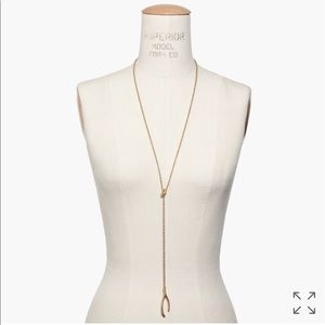 Madewell Wishbone Necklace!