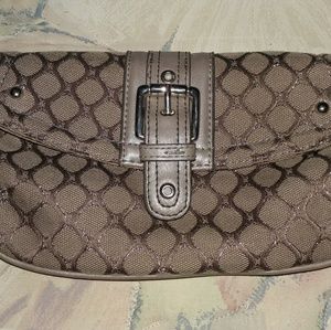 Nine West Clutch Purse with optional wrist strap