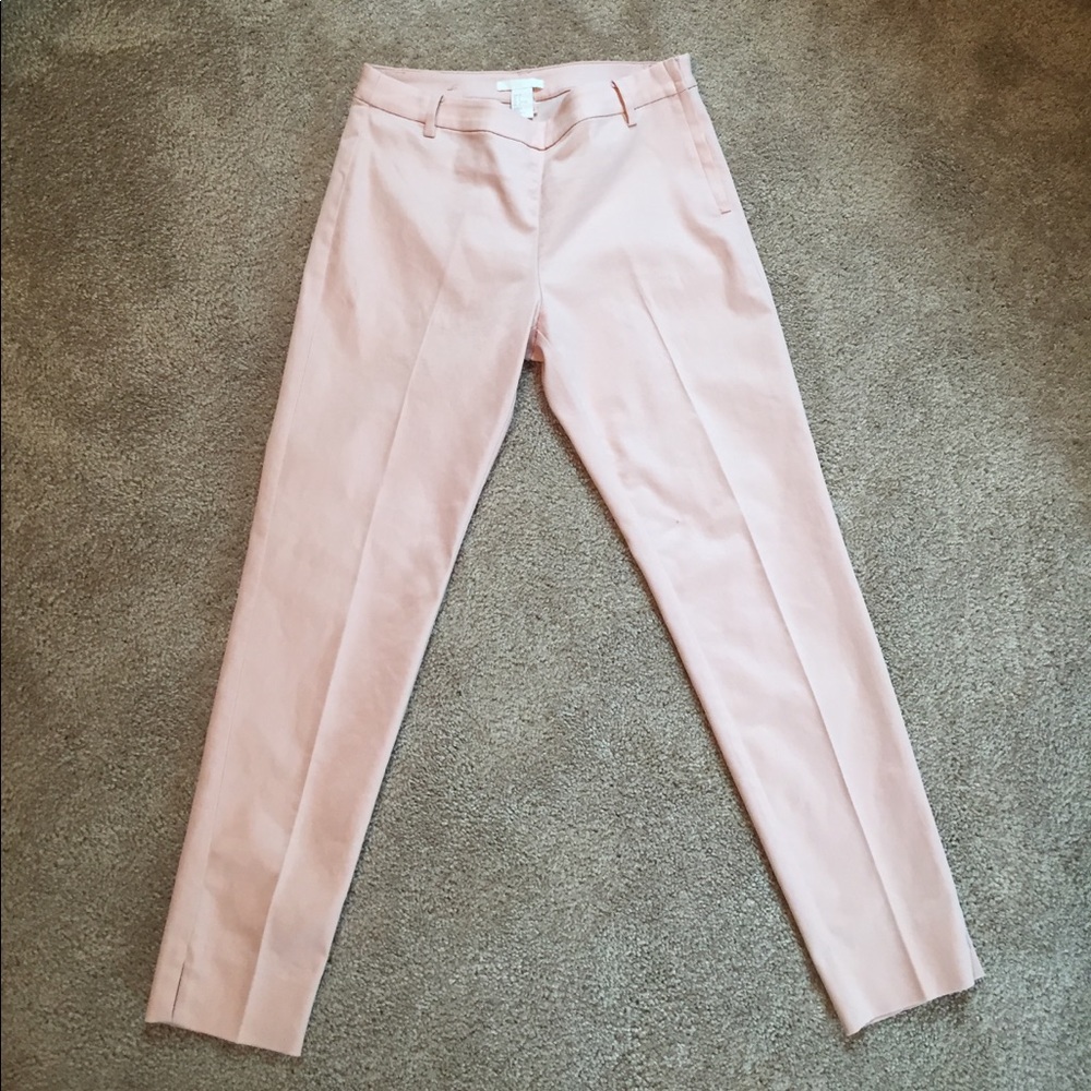 H&M Light Pink Ankle - Length Slacks
