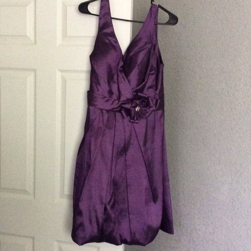 Purple Cocktail Dress