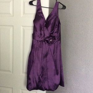Purple Cocktail Dress