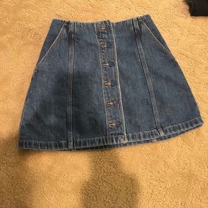 Denim skirt