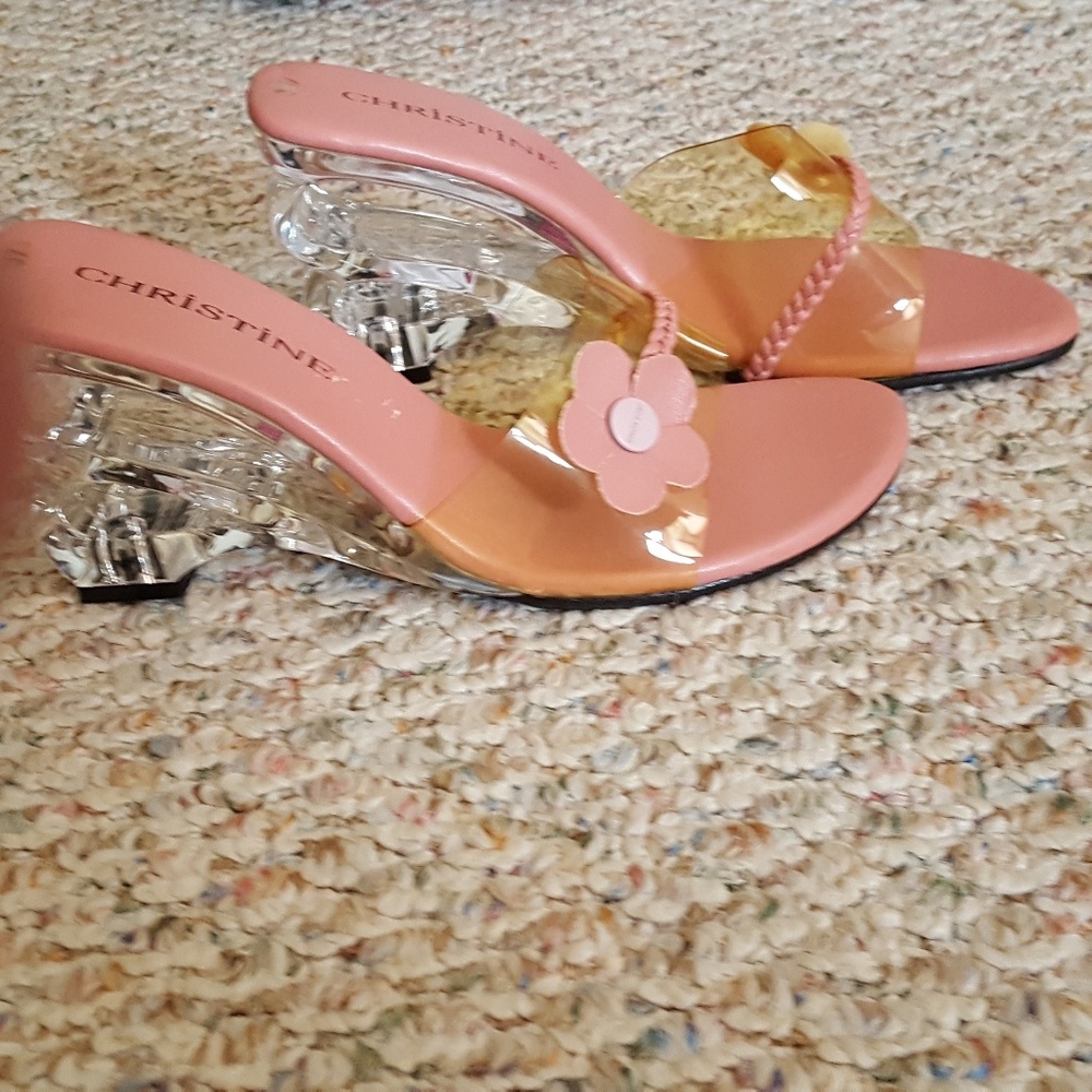 Summer sandals never worn. In box no tags.