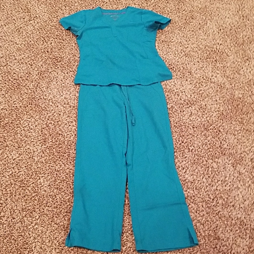Healing Hands Turquoise Scrubs