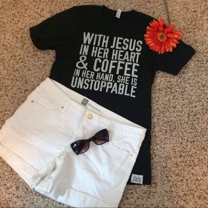 Jesus & Coffee Tee🙏🏻☕️