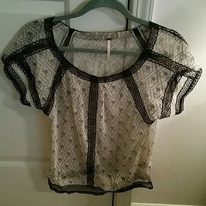 Free People Sheer Blouse