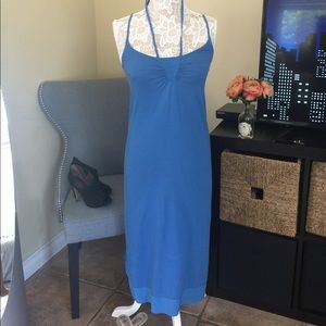 French Connection Silk/Cotton Midi Dress Size 0