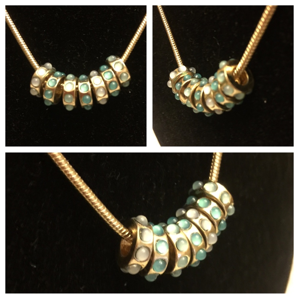 Banana Republic pandora-like Charm Necklace - Picture 1 of 5