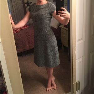 Classic Grey Sheath Dress