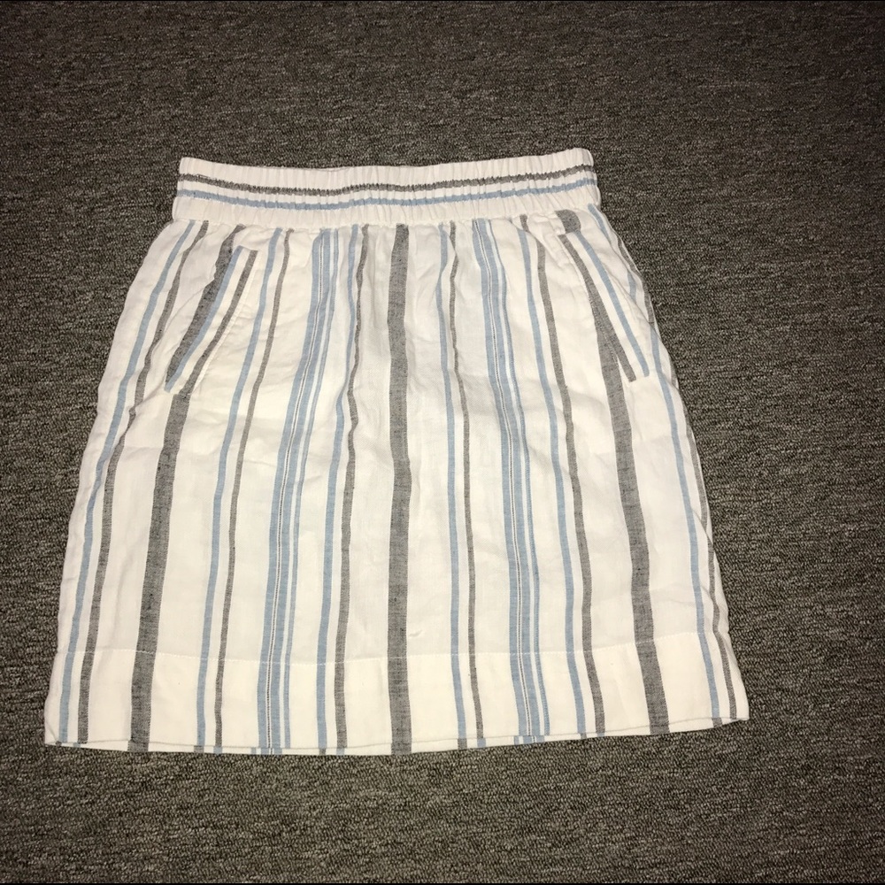 Loft Striped Skirt