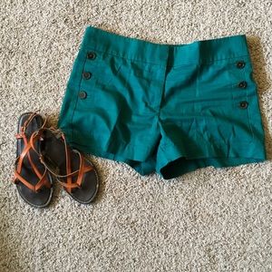 Teal Ann Taylor Loft shorts