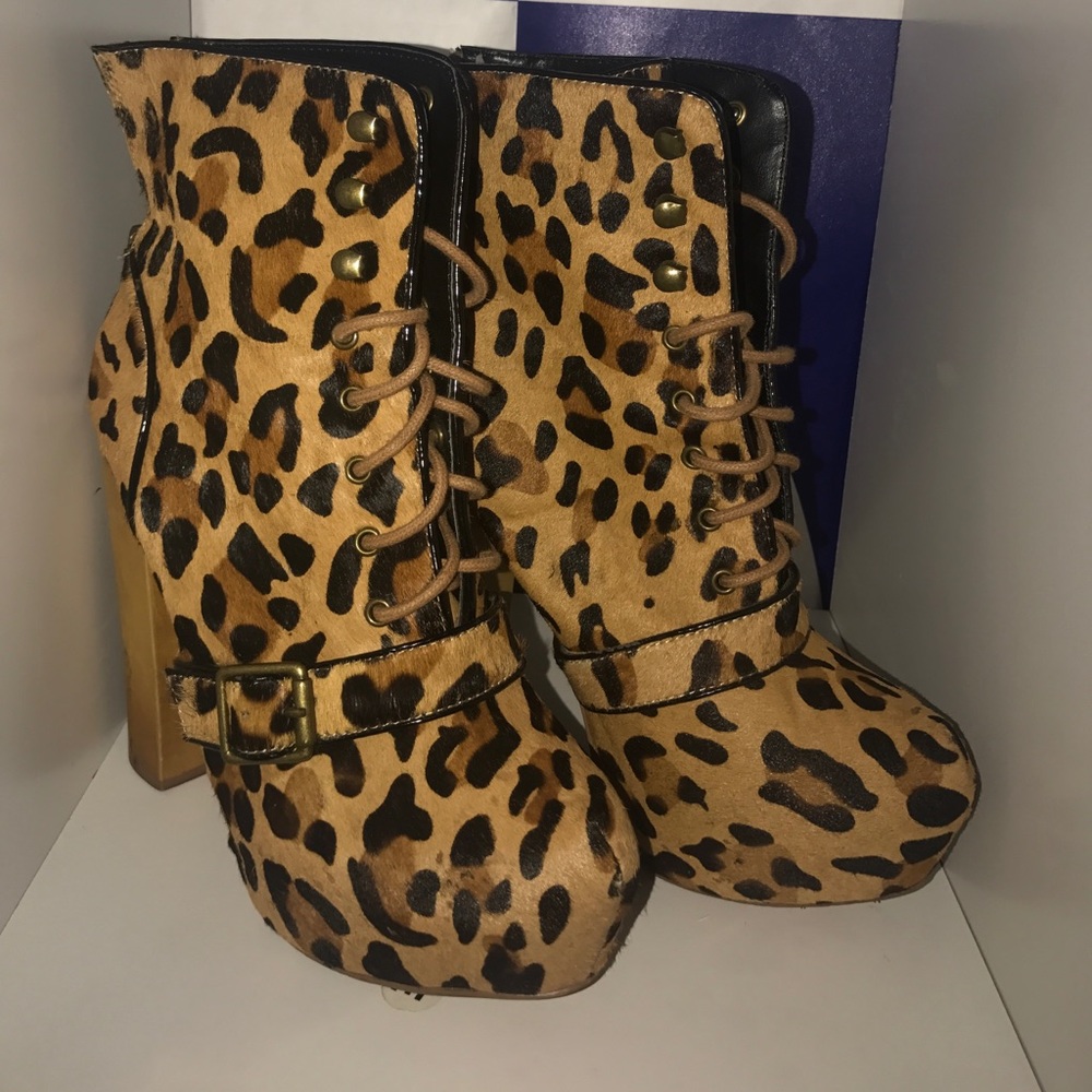 Bootie heels