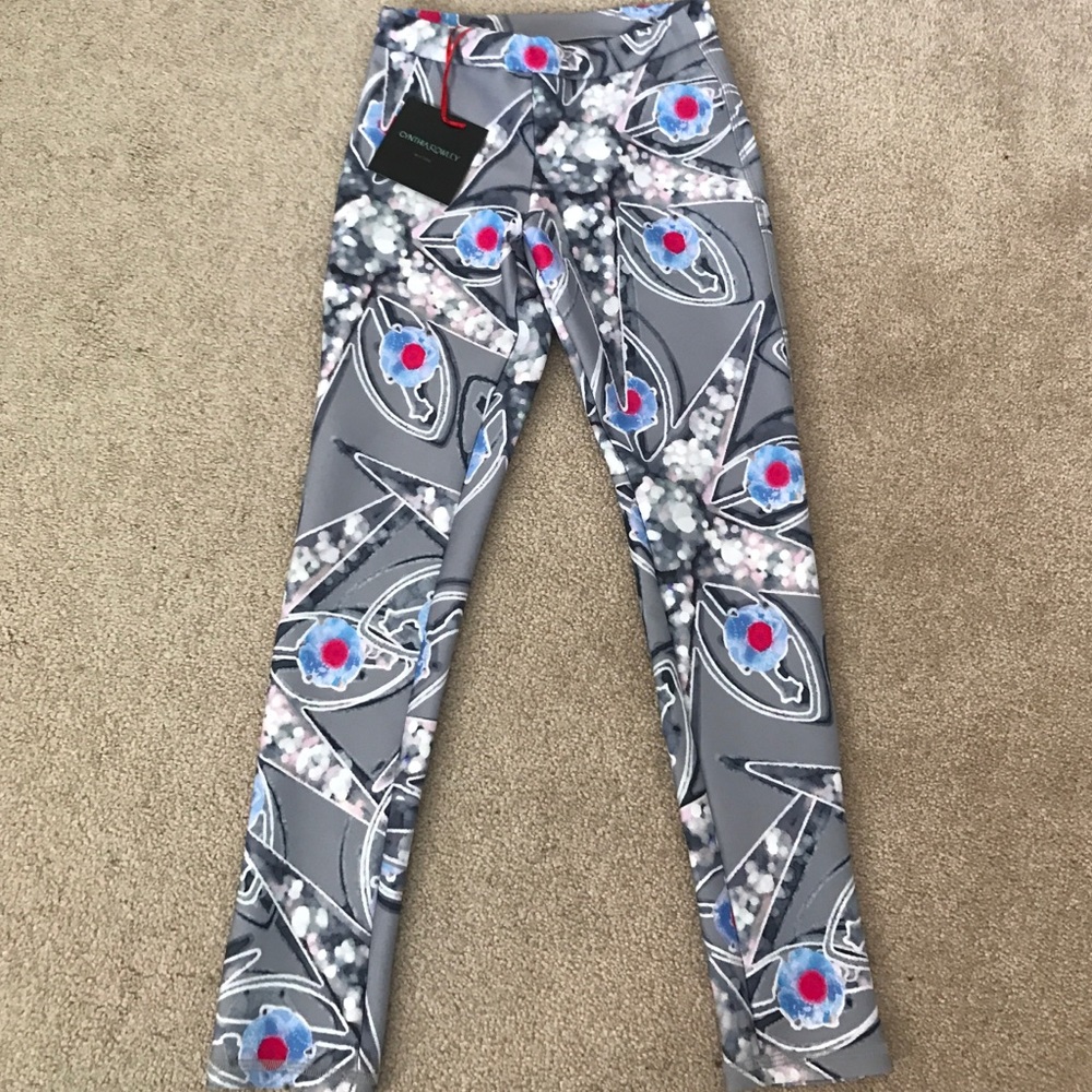 NWT XS CYNTHIA ROWLEY BONDED SPORT LEGGING