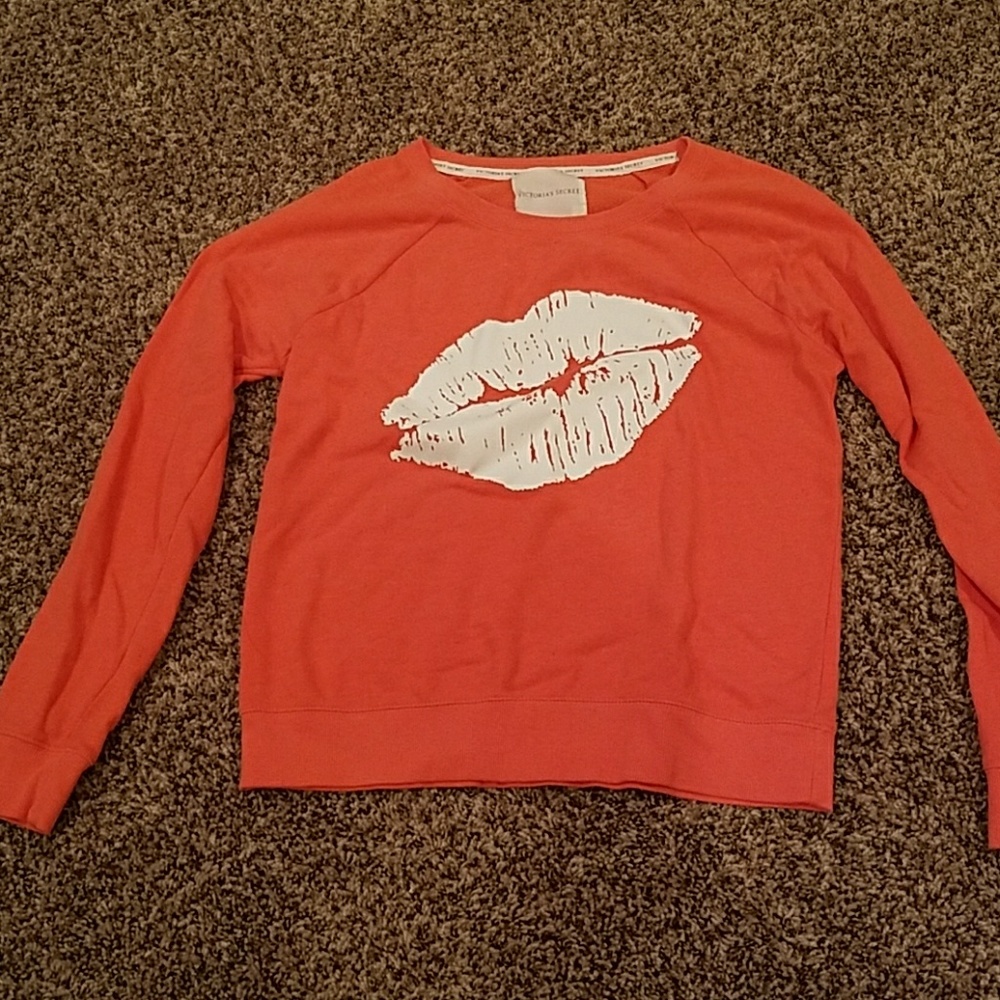 Victoria's Secret Orange Sweatshirt