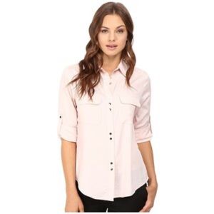 Blush Pink Ivanka Trump Blouse