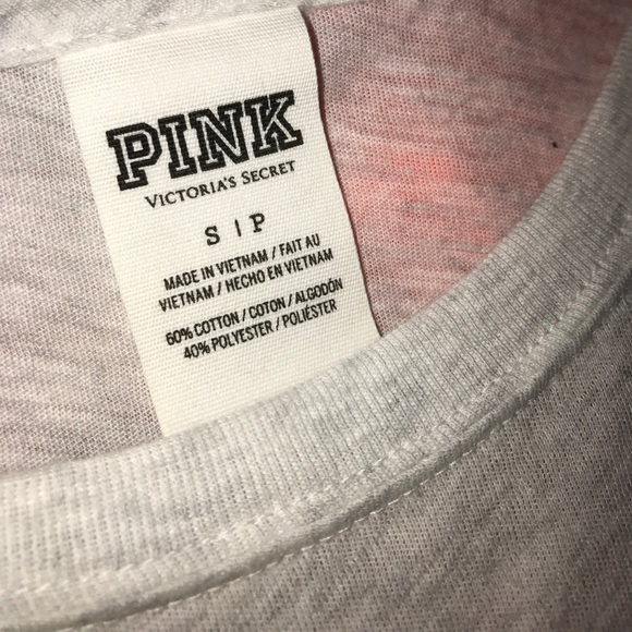 Vs pink sequin shirt size small - Picture 3 of 3