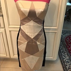 Cache strapless dress