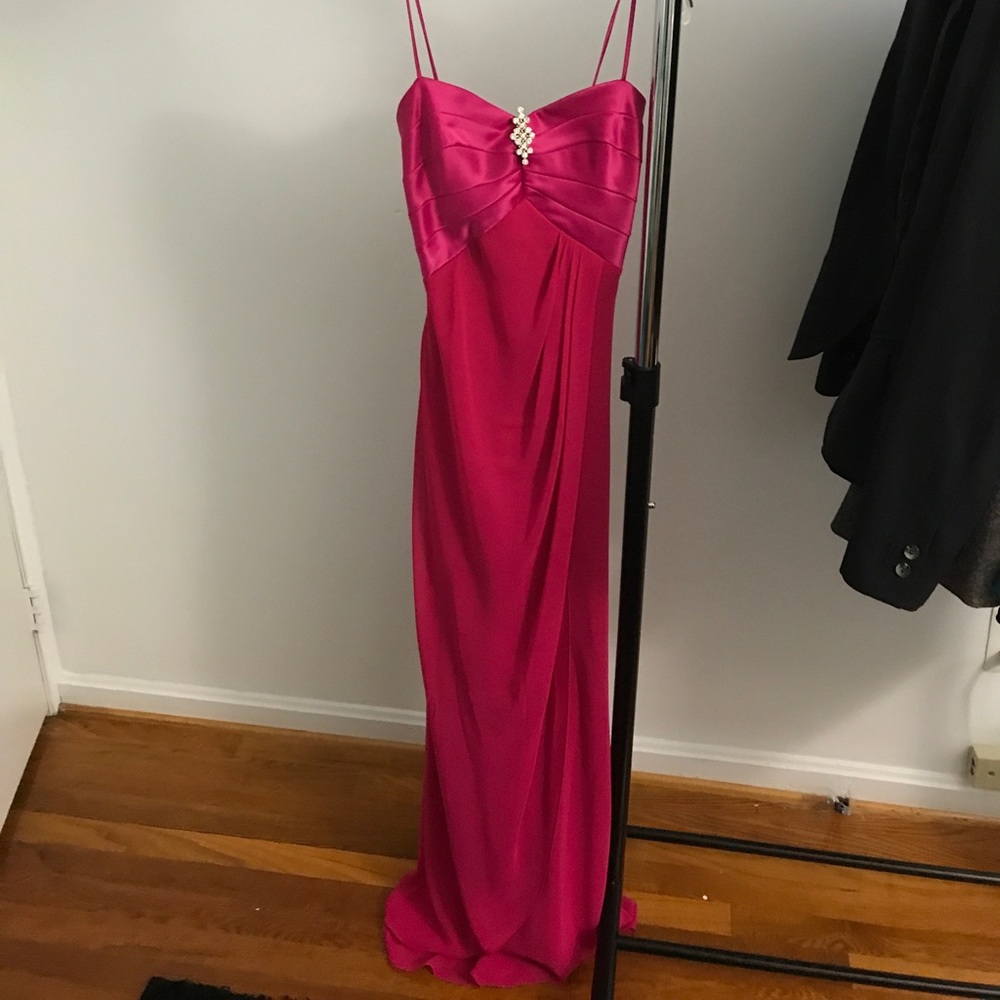 Formal pink dress
