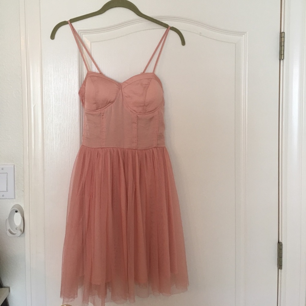 Pink dress