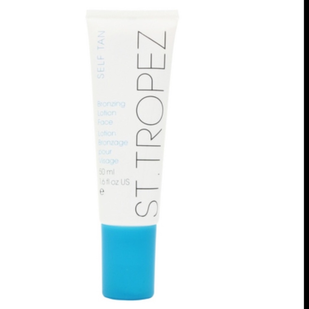 New St. Tropez self tan face lotion