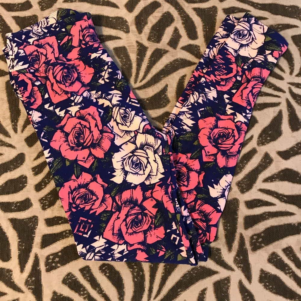 Lularoe Rose Leggings