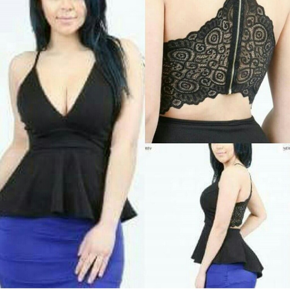 Peplum top