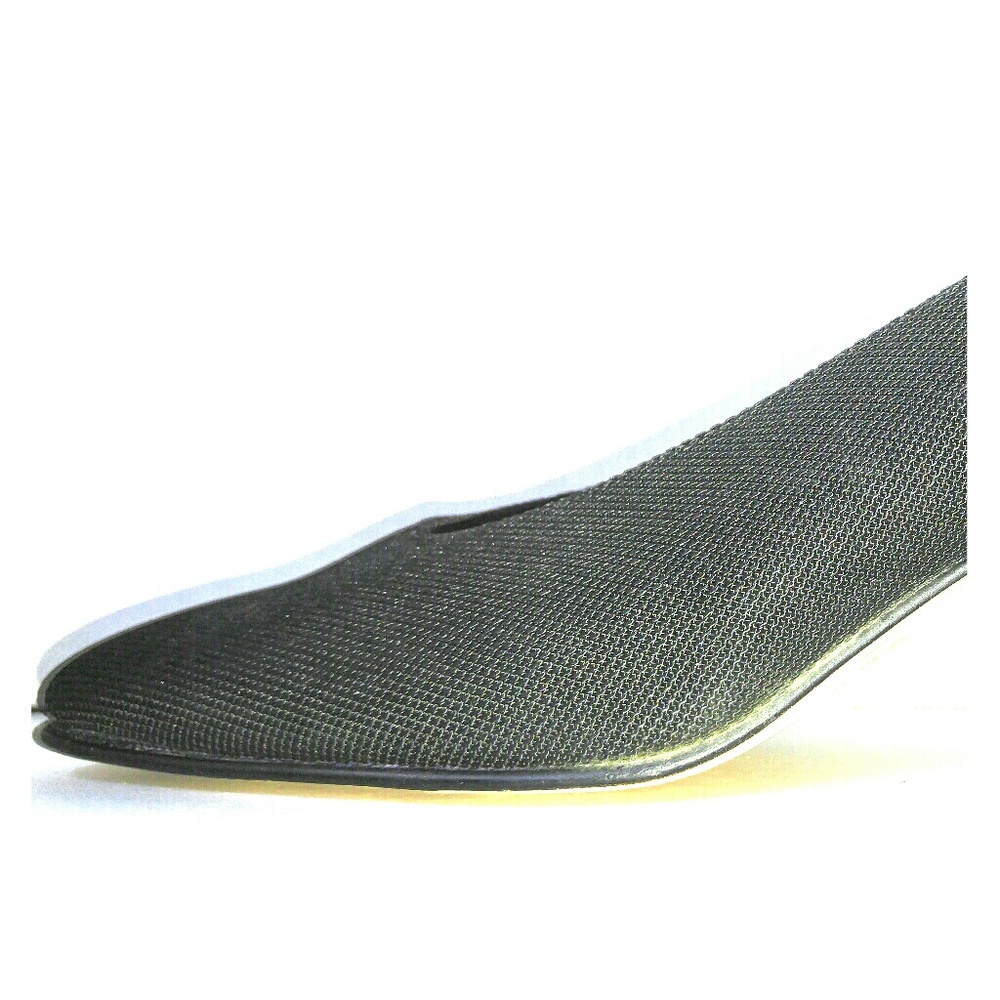 Sphere Black Fabric Pumps Italy 7.5M NWOT
