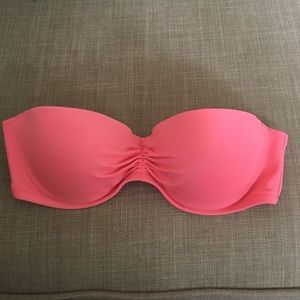 Victoria's Secret Push Up Coral Bikini Top